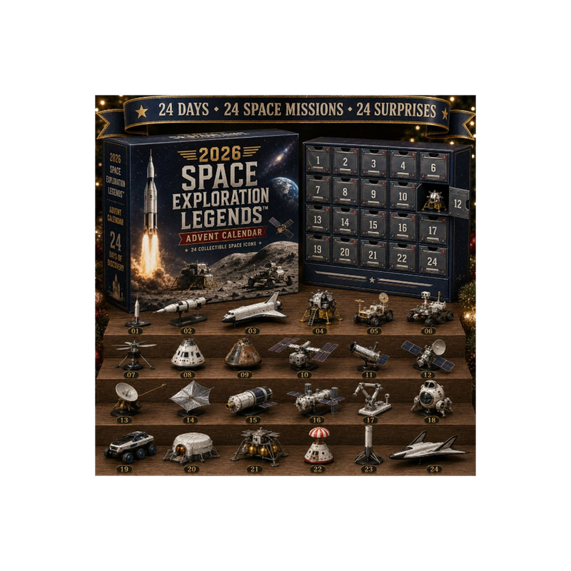 Space Flight Advent Calendar — gift set