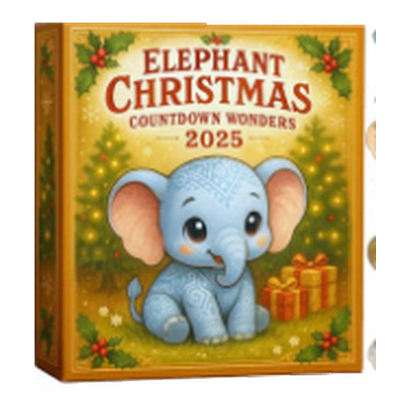 Elephant Advent Calendar — gift set