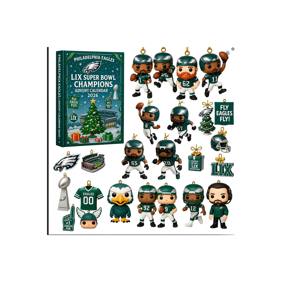 DFY retail hero v2 — Eagles LX Champions Advent Calendar — original artwork