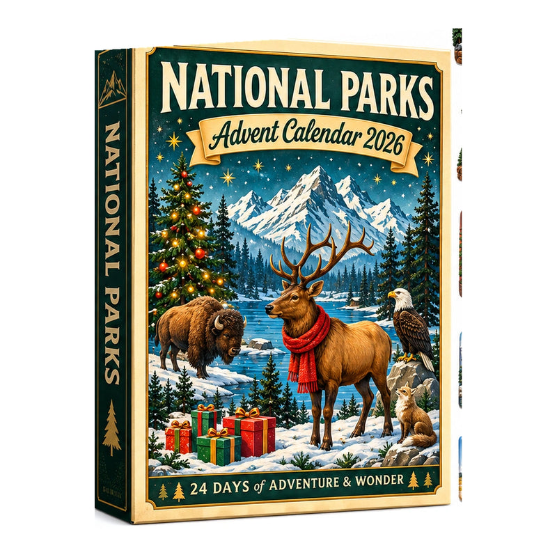 National Parks Deer Advent Calendar — gift set