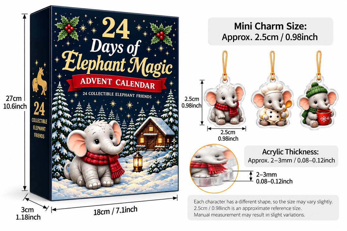 Elephant Magic Advent Calendar