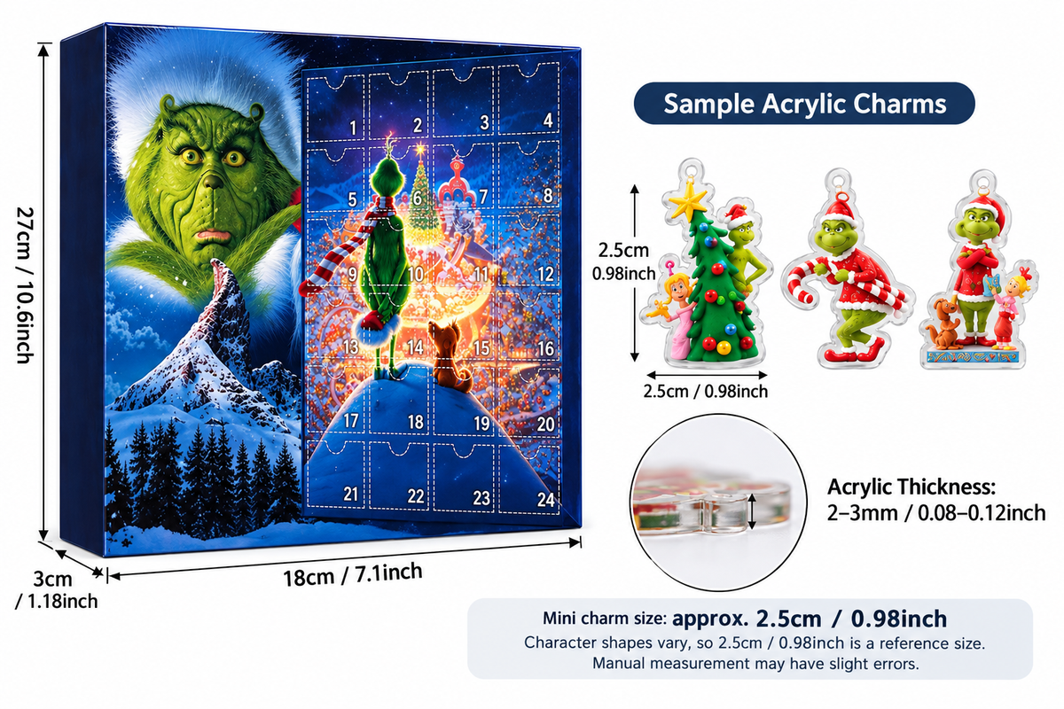 Christmas Grinch Advent Calendar