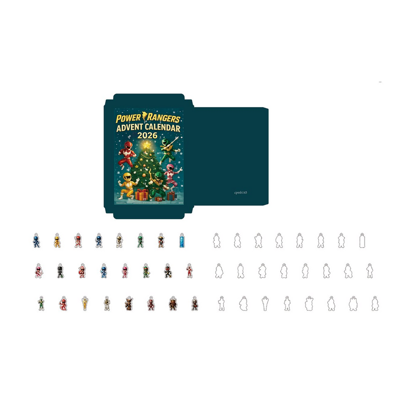 Power Rangers Advent Calendar — gift set