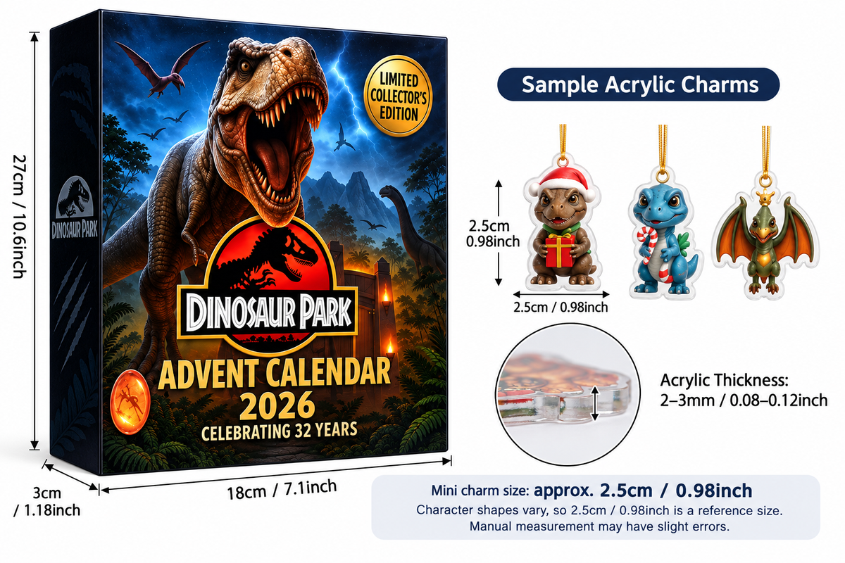 Jurassic Dinosaur Advent Calendar