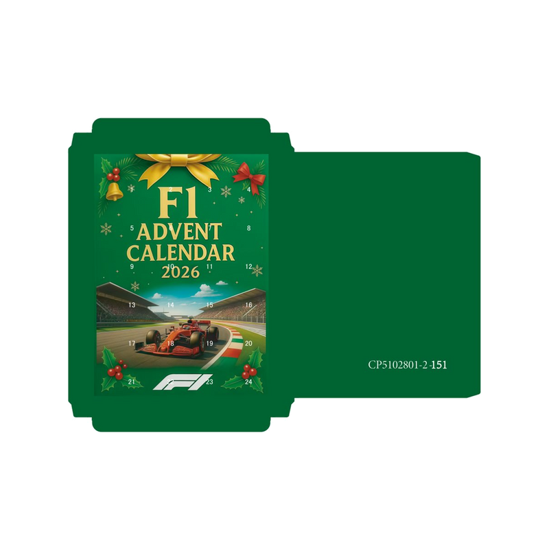 Formula One Racing Advent Calendar — gift set