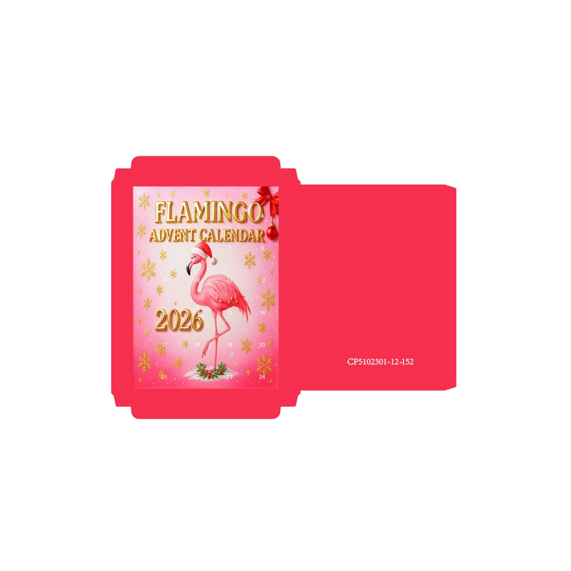 Flamingos Advent Calendar — gift set