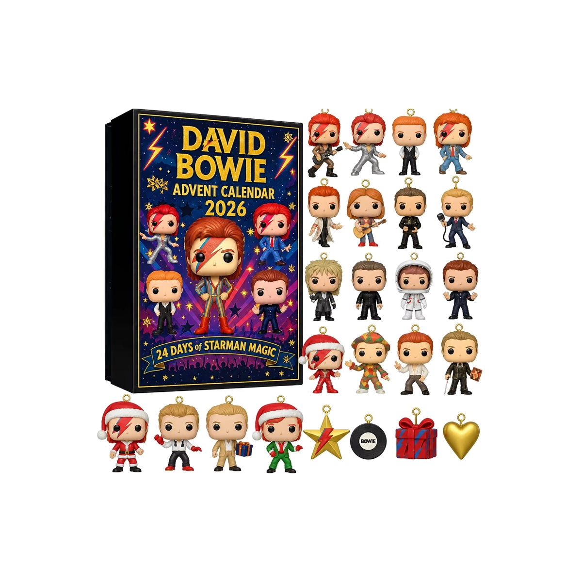 DFY retail hero v2 — David Bowie Advent Calendar — original artwork