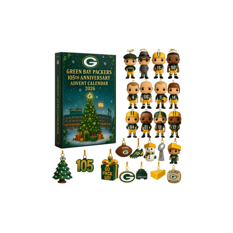 Green Bay Packers Advent Calendar — gift set