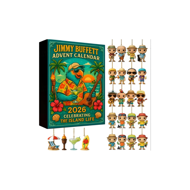 Jimmy Buffett Adventures Advent Calendar — gift set
