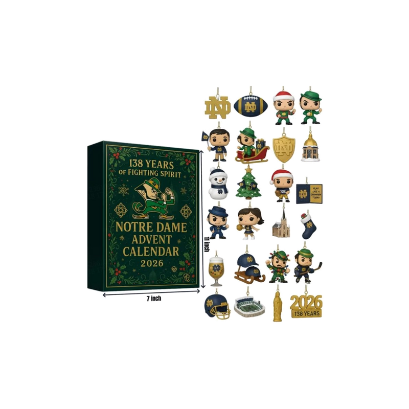 Notre Dame — 138 Years Advent Calendar — gift set