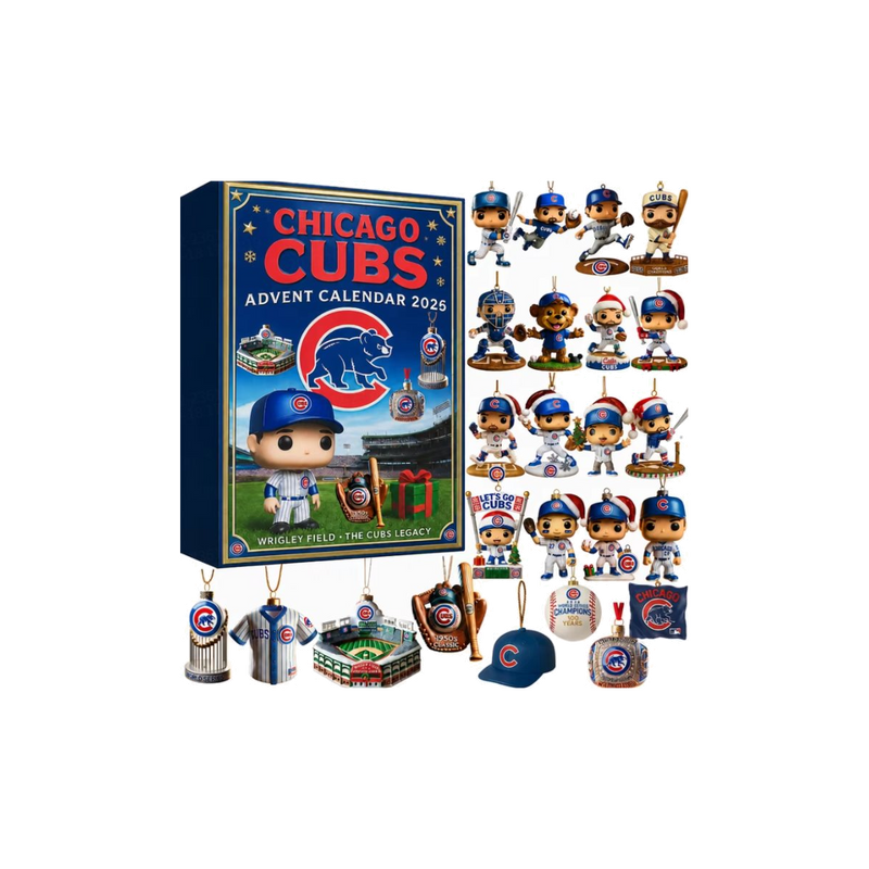 Chicago Cubs Advent Calendar — gift set