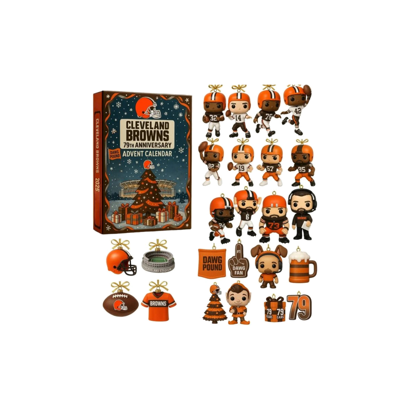 Cleveland Browns Advent Calendar — gift set