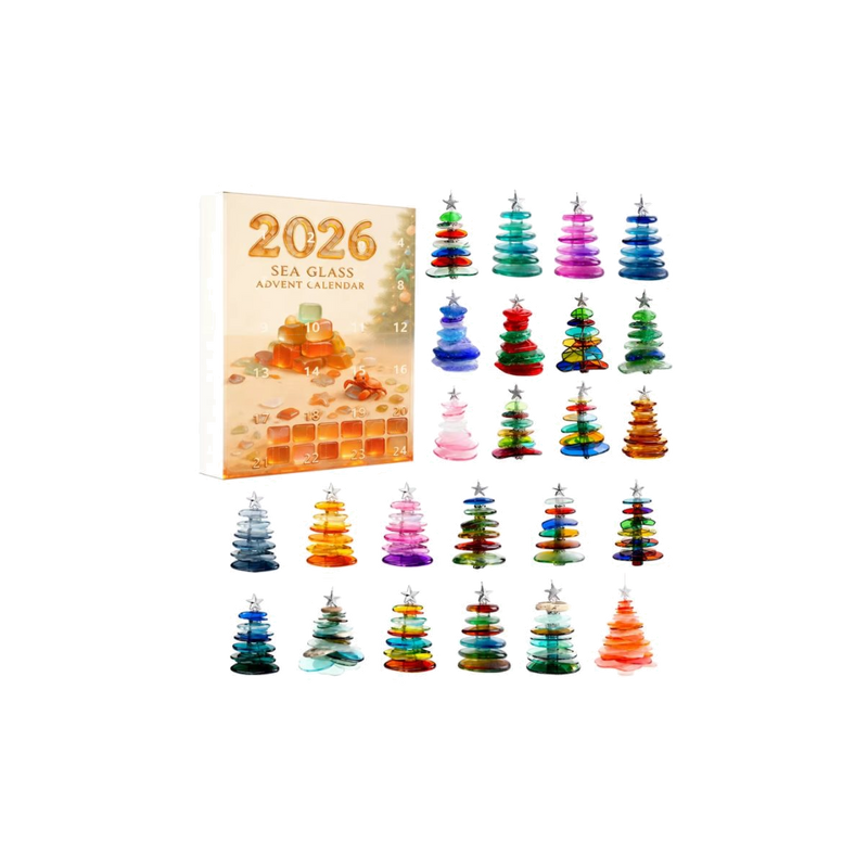 Christmas Trees Advent Calendar — gift set