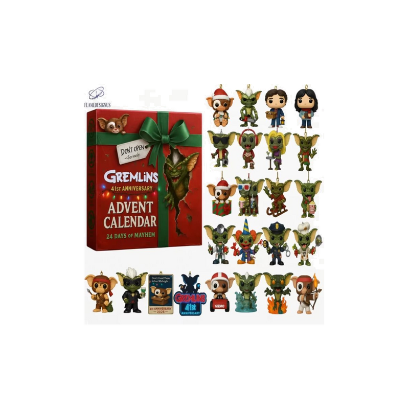 Gremlins Advent Calendar — gift set