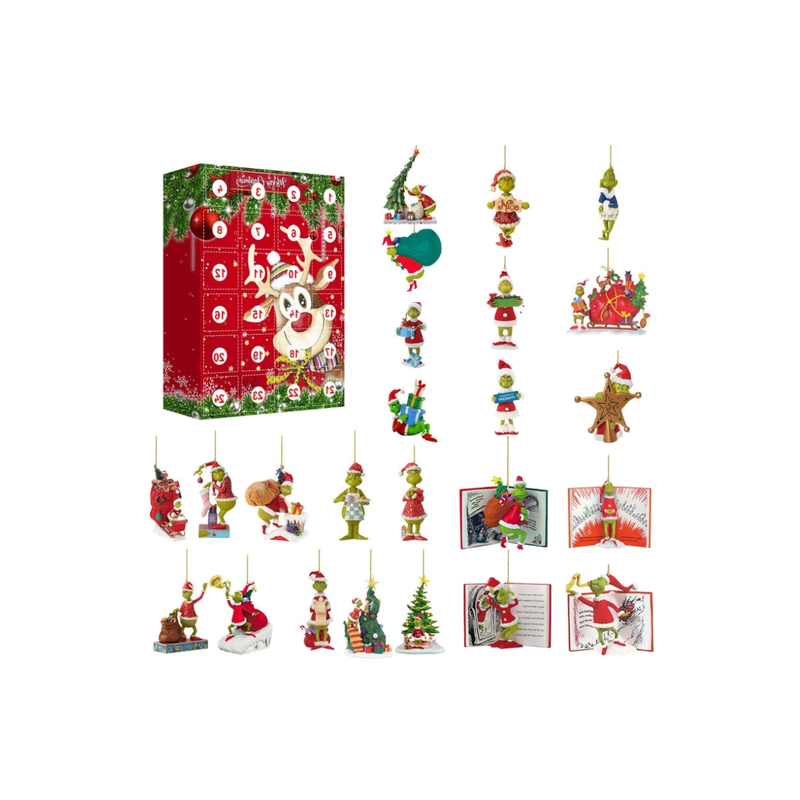 The Grinch Advent Calendar — gift set