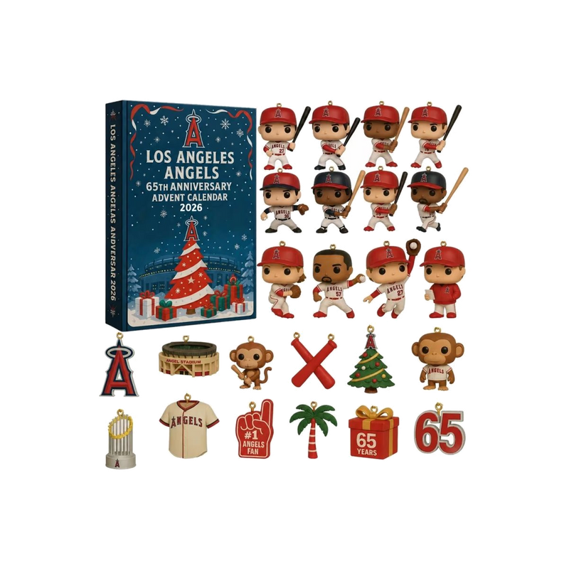 Los Angeles Angels Advent Calendar — gift set