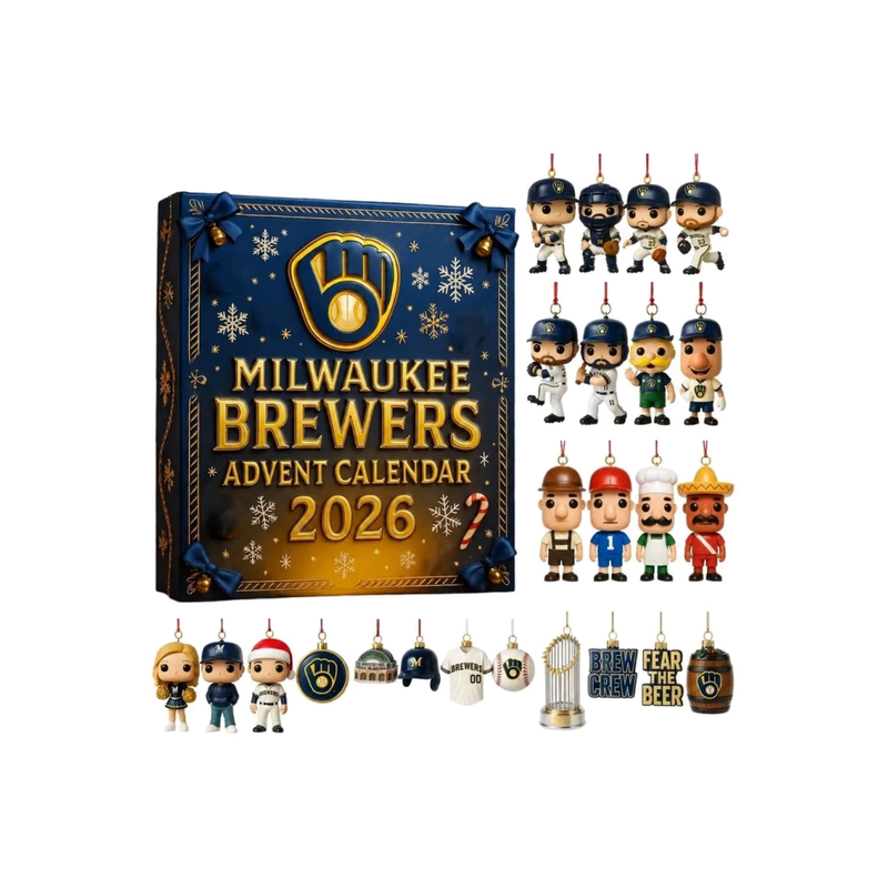 Milwaukee Brewers Advent Calendar — gift set