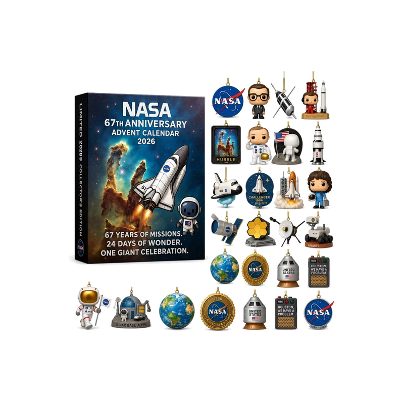 NASA — 67 Years Advent Calendar — gift set