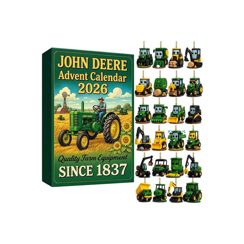 John Deere Tractors Advent Calendar — gift set