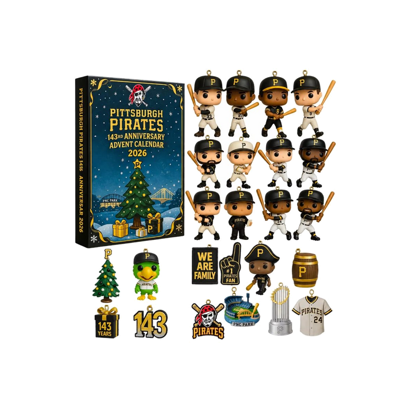 Pittsburgh Pirates — 143 Years Advent Calendar — gift set