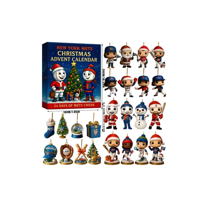 New York Mets Advent Calendar — gift set