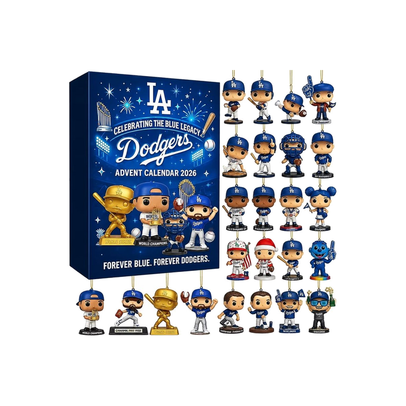 Los Angeles Dodgers Advent Calendar — gift set
