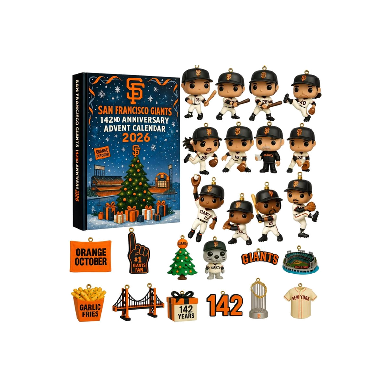 San Francisco Giants — 142 Years Advent Calendar — gift set