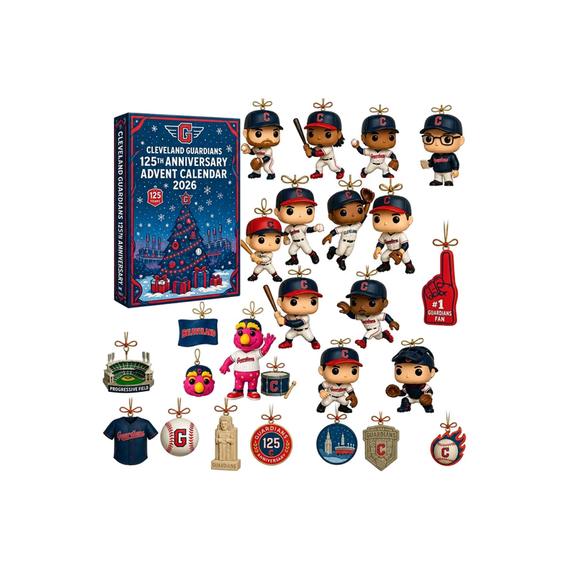 Cleveland Guardians — 125 Years Advent Calendar — gift set