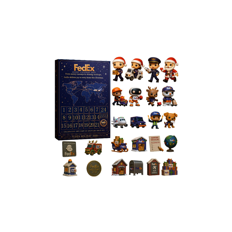 FedEx Christmas Advent Calendar — gift set