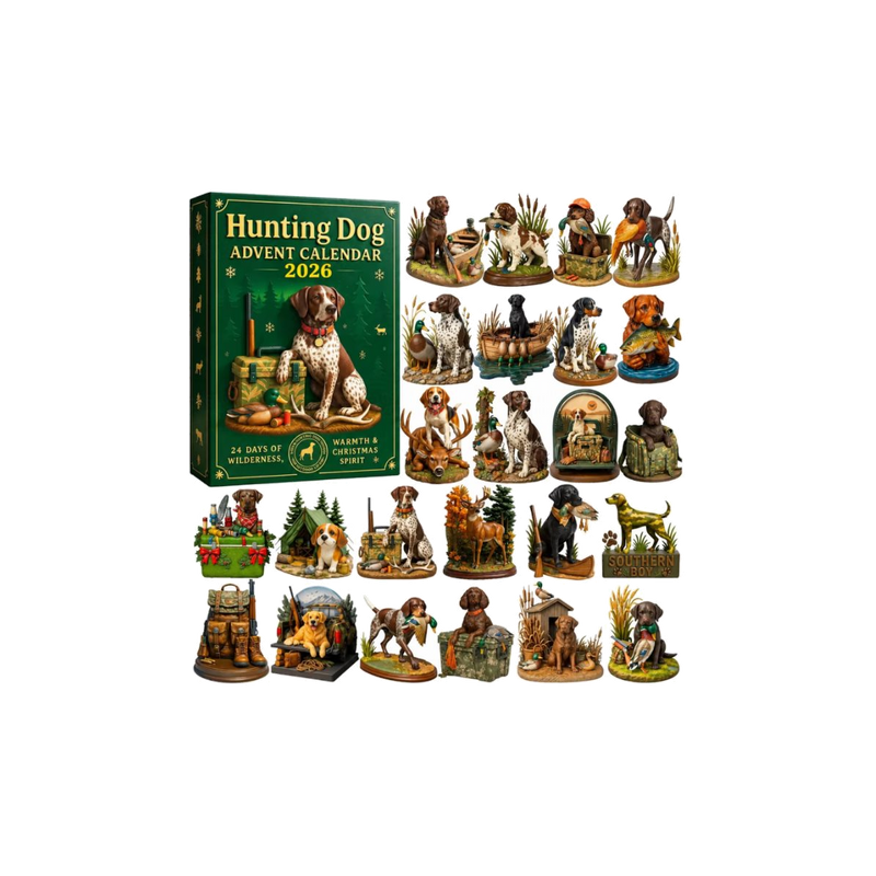 Hunting Dogs Advent Calendar — gift set