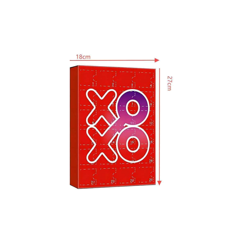 XOXO Valentine's Countdown Advent Calendar — gift set