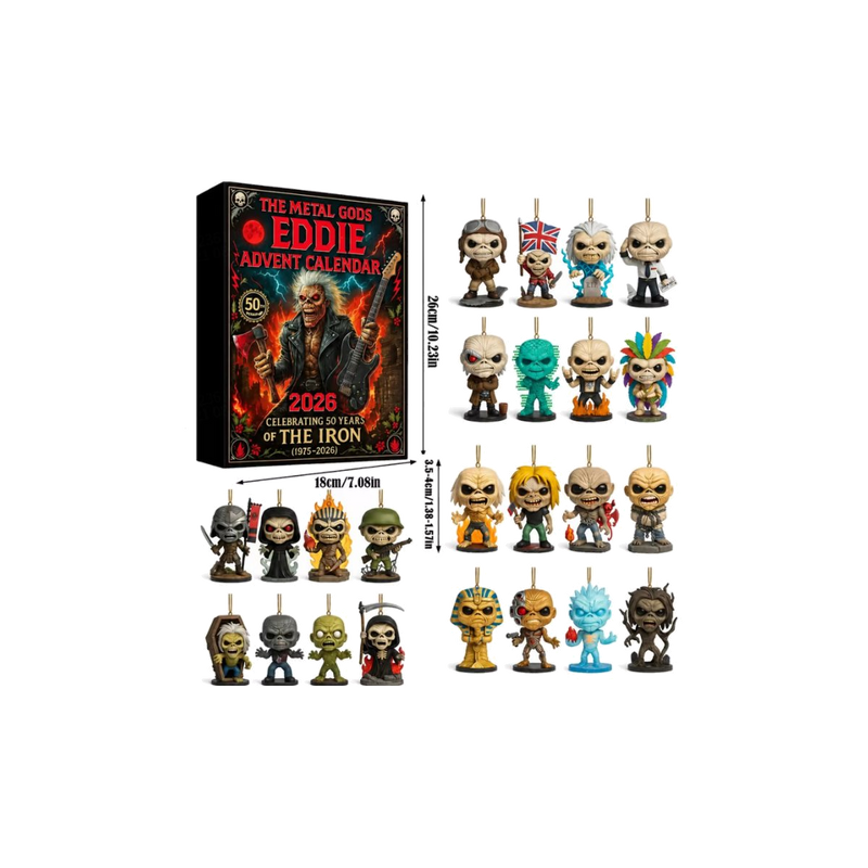 Eddie — 50 Years Advent Calendar — gift set