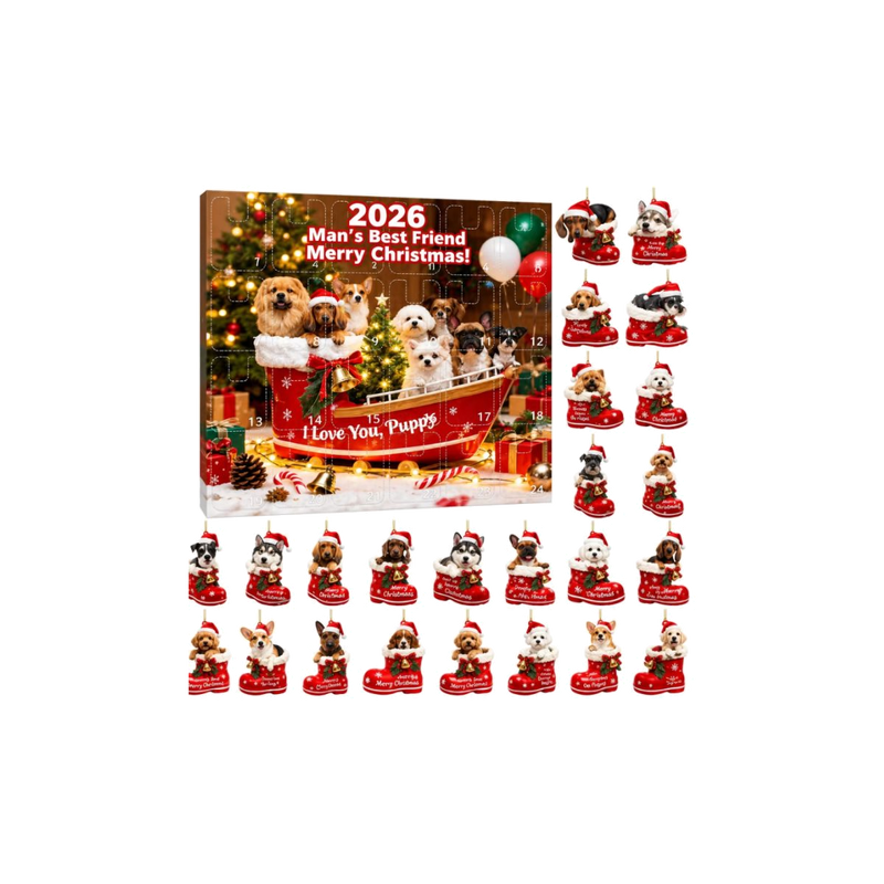 Man's Best Friend Advent Calendar — gift set